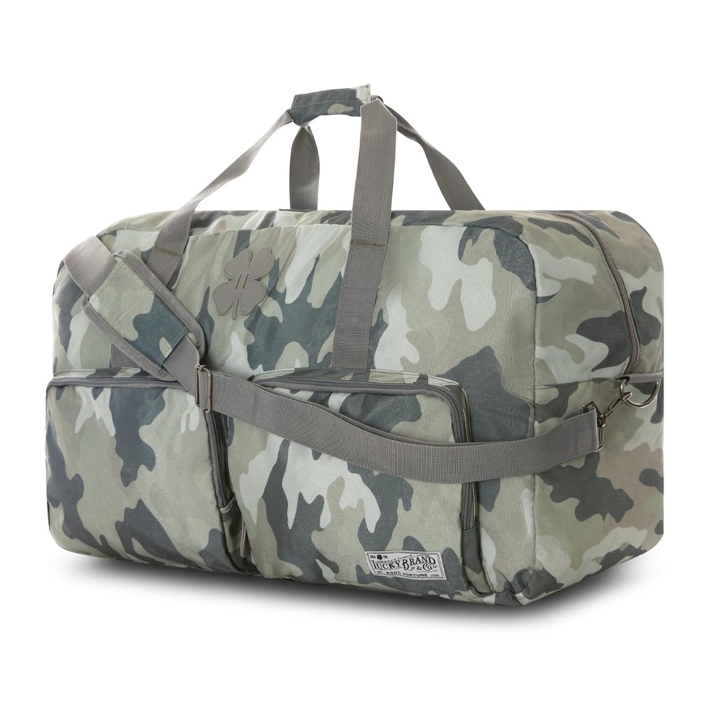 Lucky Brand Camouflage Duffel Bag